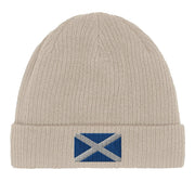 Bonnet coton écosse broderie drapeau respirabilité optimale