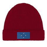 Bonnet coton états fédérés broderie micronésie couleur
