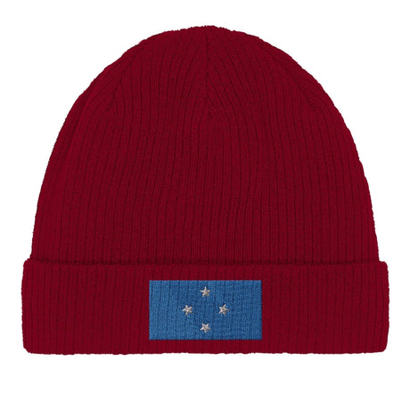 Bonnet coton états fédérés broderie micronésie couleur