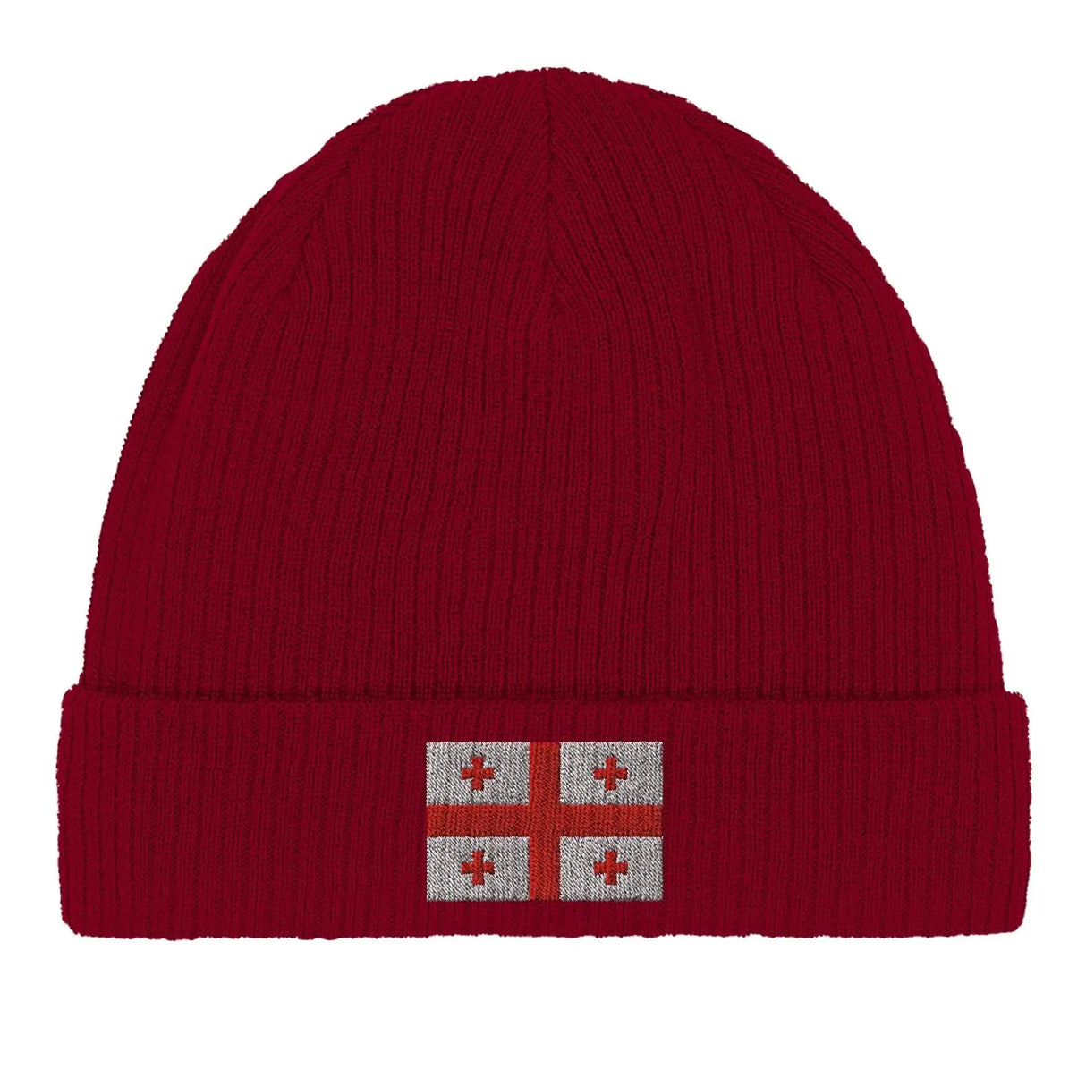 Bonnet coton géorgie broderie usage quotidien respirant