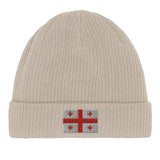 Bonnet coton géorgie broderie usage quotidien respirant