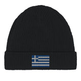 Bonnet coton grèce broderie usage quotidien respirabilité