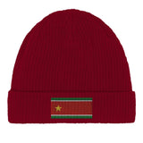 Bonnet coton guadeloupe broderie respirabilité optimale