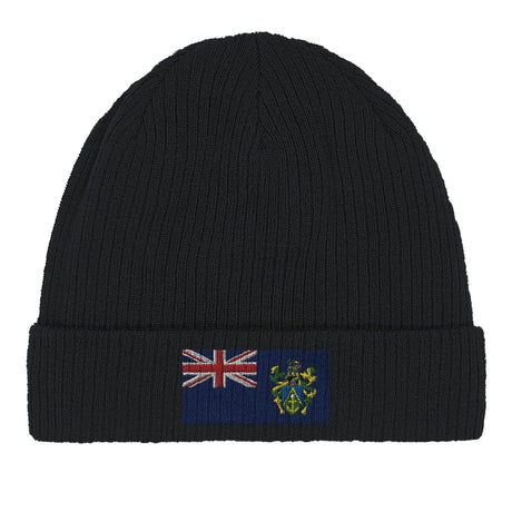 Bonnet coton îles pitcairn broderie drapeau respirabilité