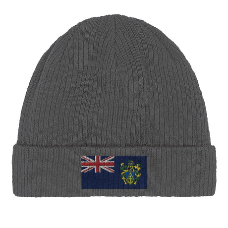 Bonnet coton îles pitcairn broderie drapeau respirabilité