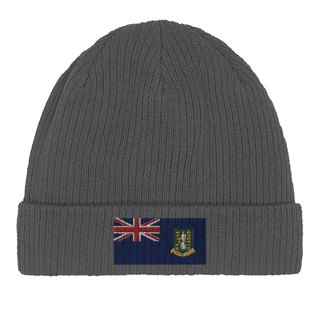 Bonnet coton îles vierges britanniques broderie couleur
