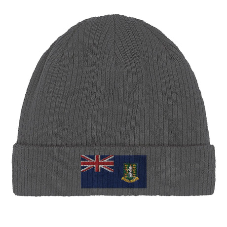 Bonnet coton îles vierges britanniques broderie couleur