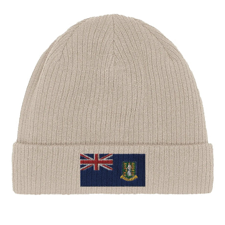 Bonnet coton îles vierges britanniques broderie couleur