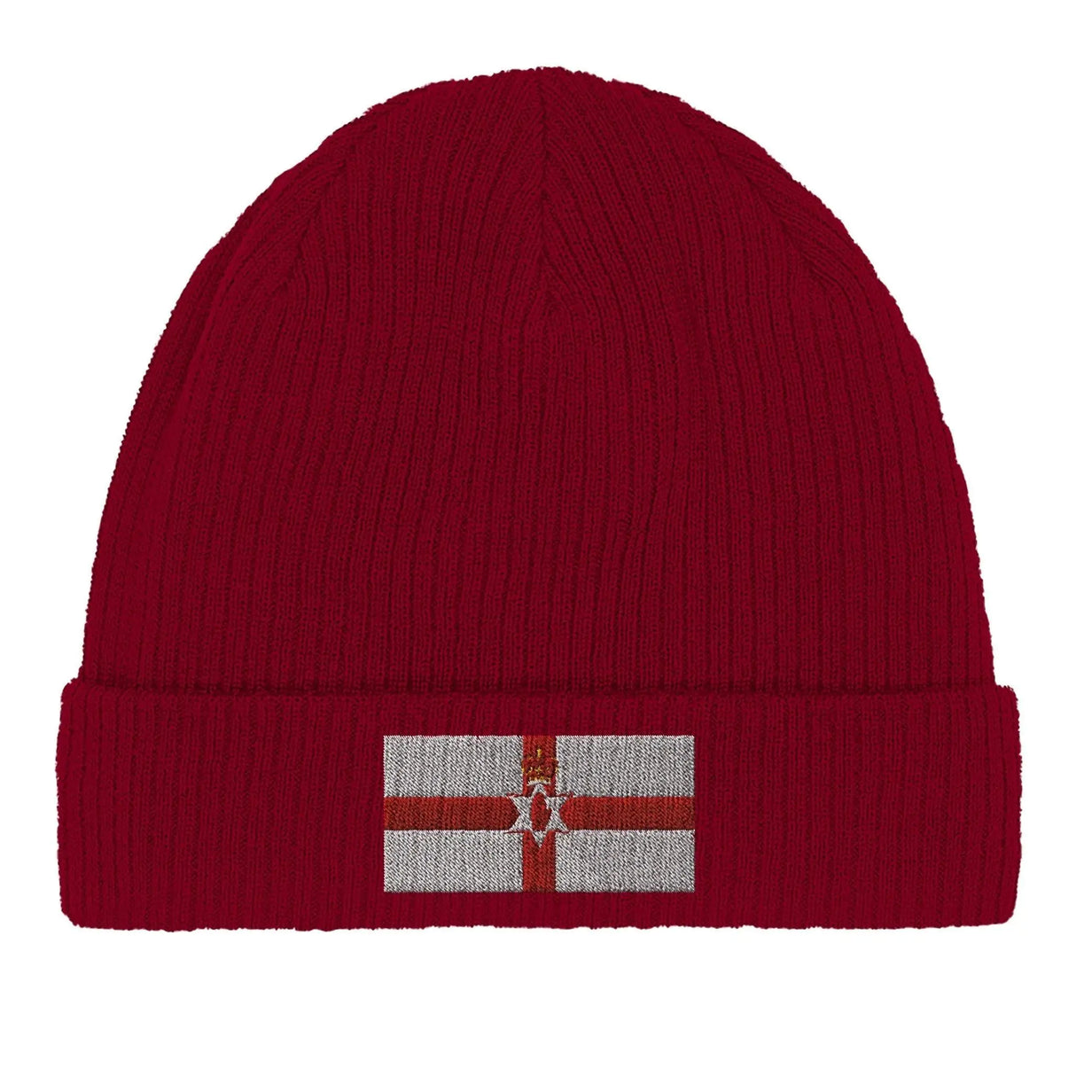 Bonnet coton irlande du nord broderie usage quotidien