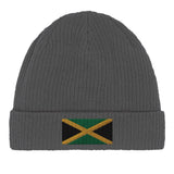 Bonnet coton jamaïque brodé couleurs respirabilité optimale