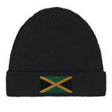 Bonnet coton jamaïque brodé couleurs respirabilité optimale
