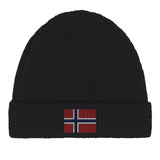 Bonnet coton jan mayen broderie drapeau respirabilité optimale