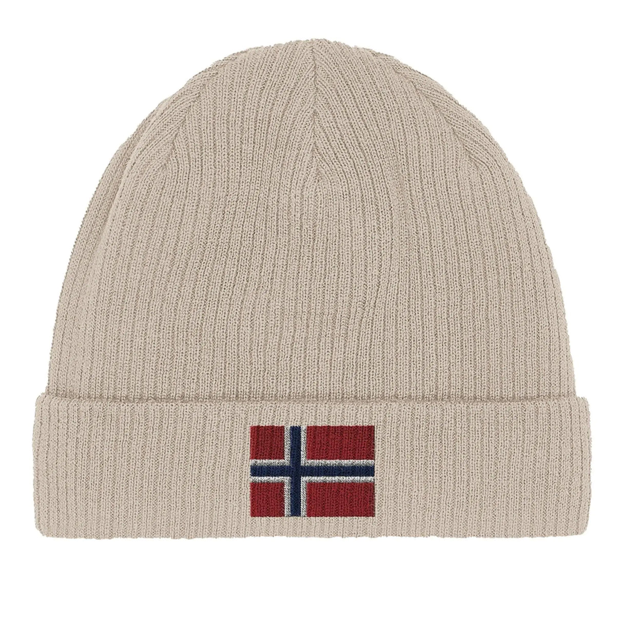 Bonnet coton jan mayen broderie drapeau respirabilité optimale