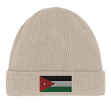 Bonnet coton jordanie broderie drapeau respirabilité optimale
