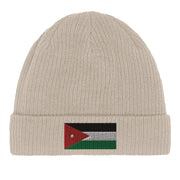 Bonnet coton jordanie broderie drapeau respirabilité optimale