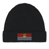 Bonnet coton kiribati broderie couleurs usage quotidien