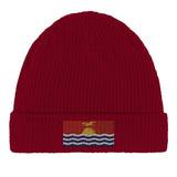 Bonnet coton kiribati broderie couleurs usage quotidien