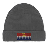 Bonnet coton kiribati broderie couleurs usage quotidien