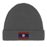 Bonnet coton laos couleur broderie respirabilité optimale