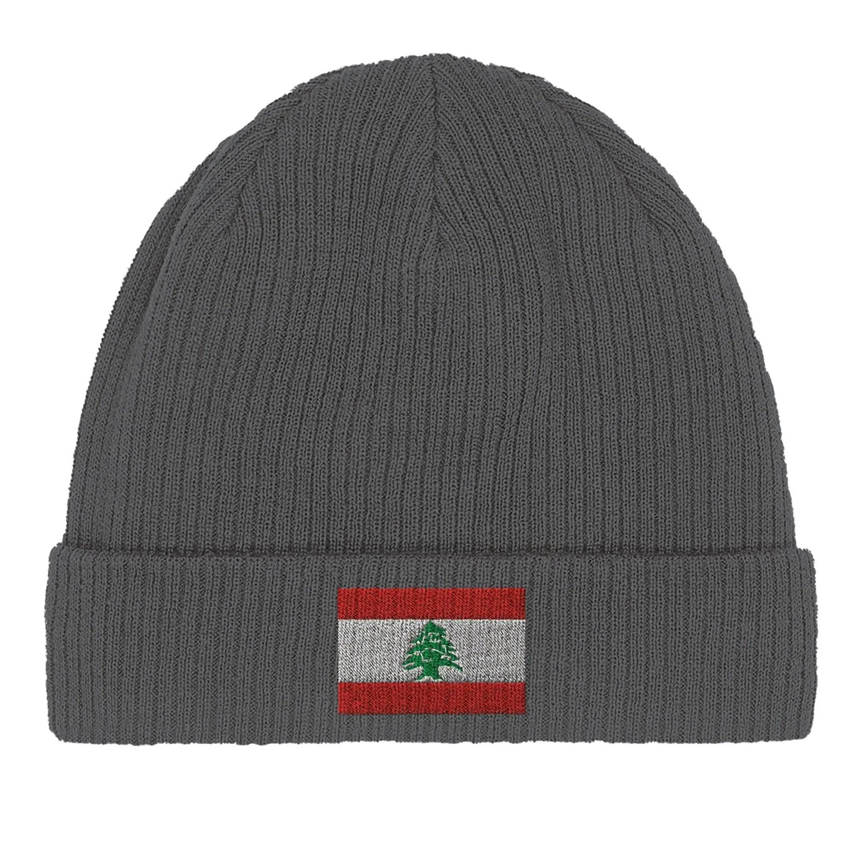 Bonnet coton liban broderie drapeau respirabilité optimale