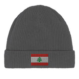 Bonnet coton liban broderie drapeau respirabilité optimale