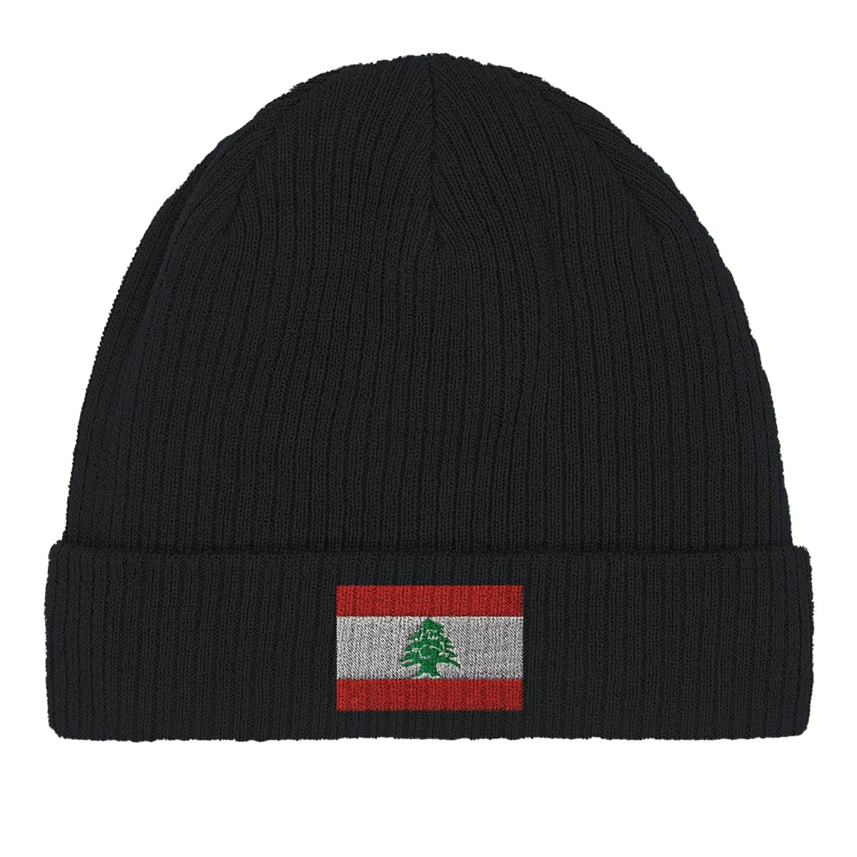 Bonnet coton liban broderie drapeau respirabilité optimale