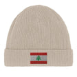 Bonnet coton liban broderie drapeau respirabilité optimale
