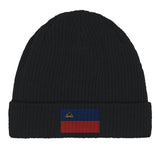 Bonnet coton liechtenstein broderie usage quotidien