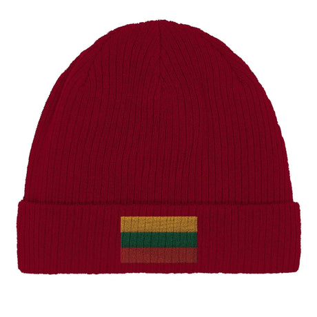 Bonnet coton lituanie broderie couleurs usage quotidien