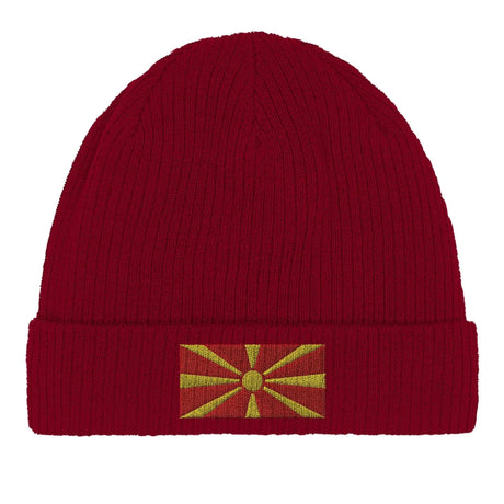 Bonnet coton macédoine du nord broderie usage quotidien