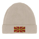 Bonnet coton macédoine du nord broderie usage quotidien