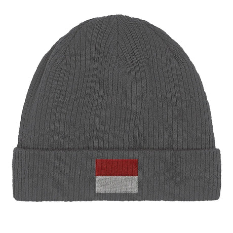 Bonnet coton monaco broderie usage quotidien respirabilité
