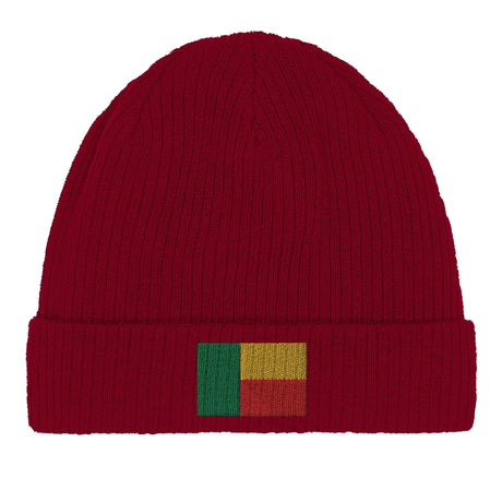 Bonnet coton naturel bénin broderie usage quotidien