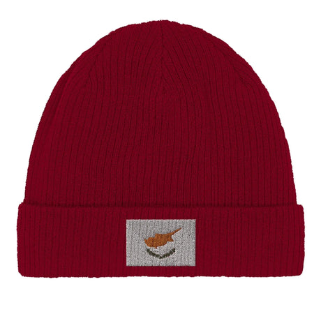 Bonnet coton naturel chypre broderie usage quotidien