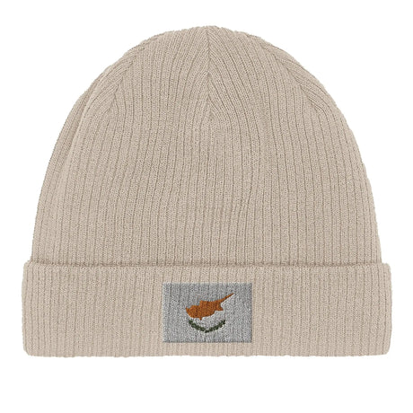 Bonnet coton naturel chypre broderie usage quotidien