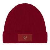 Bonnet coton naturel île de man broderie usage quotidien