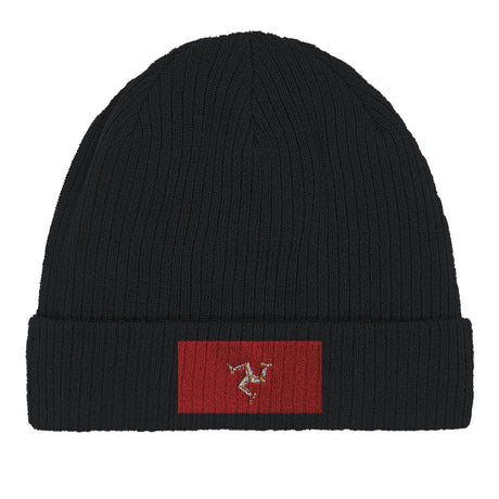 Bonnet coton naturel île de man broderie usage quotidien