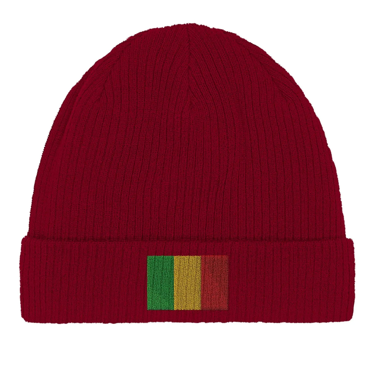 Bonnet coton naturel mali broderie respirabilité optimale