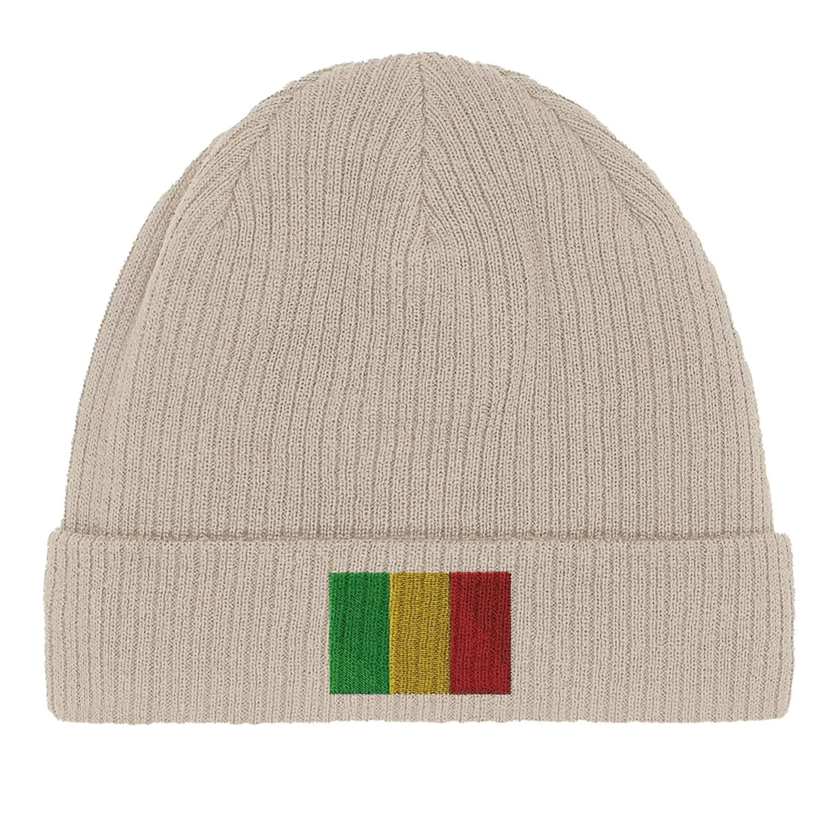 Bonnet coton naturel mali broderie respirabilité optimale