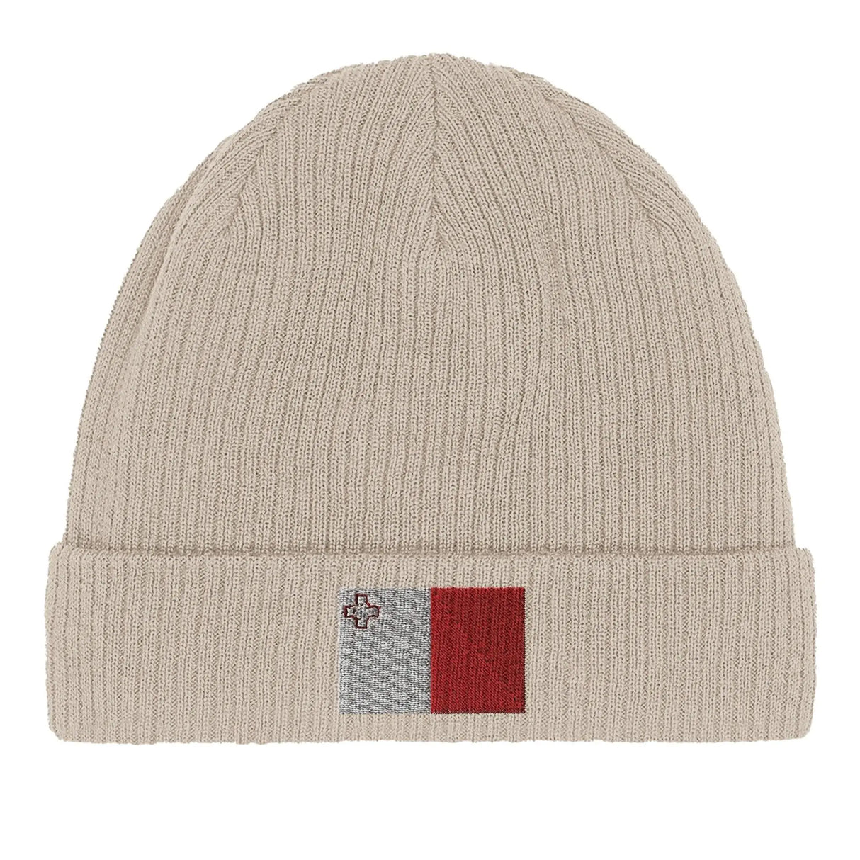 Bonnet coton naturel malte broderie usage quotidien