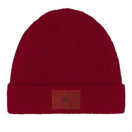 Bonnet coton naturel maroc broderie usage quotidien