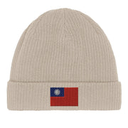 Bonnet coton naturel république de chine broderie usage quotidien