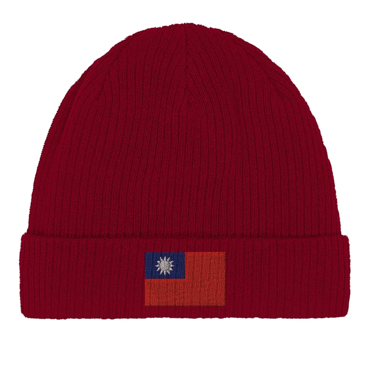 Bonnet coton naturel république de chine broderie usage quotidien