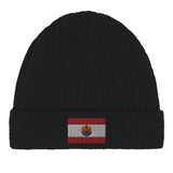 Bonnet coton polynésie française broderie confortable