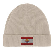 Bonnet coton polynésie française broderie confortable