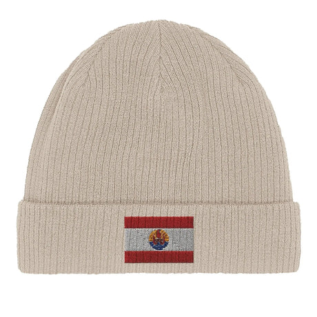 Bonnet coton polynésie française broderie confortable