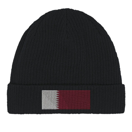 Bonnet coton qatar broderie drapeau avec respirabilité