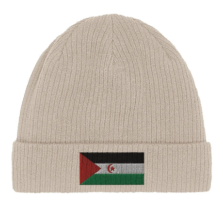 Bonnet coton république arabe sahraouie démocratique broderie