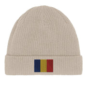 Bonnet coton roumanie broderie couleurs respirabilité optimale
