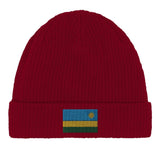 Bonnet coton rwanda broderie respirabilité optimales
